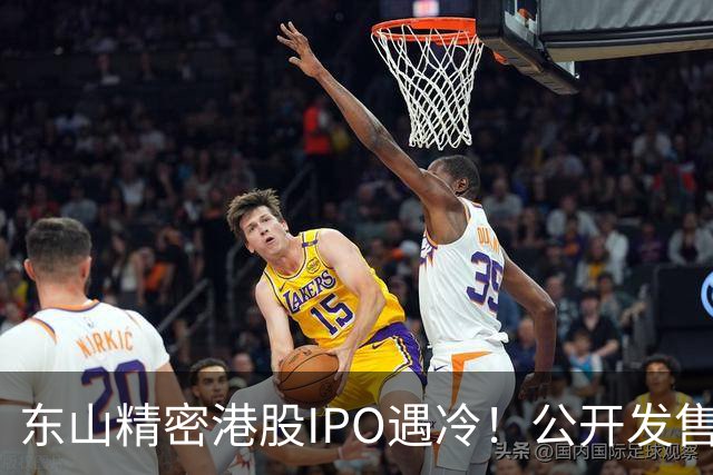 东山精密港股IPO遇冷！公开发售不足一倍，散户100%中签，前日暗盘收跌7.43%